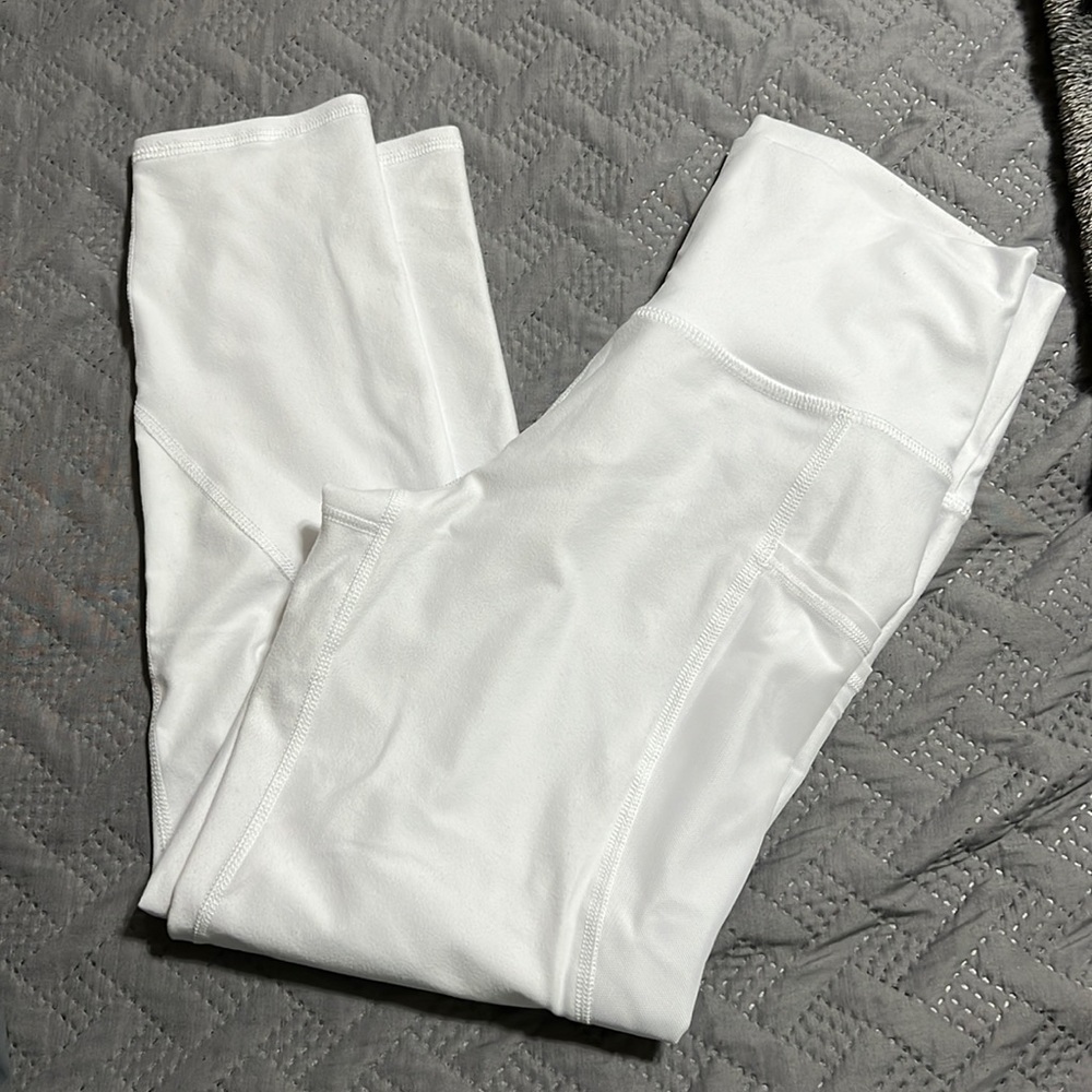 White leggings